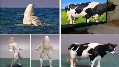 無法相信自己的眼睛！日本藝術家巧妙將搞笑動物照化成「令人噴飯」的雕刻品